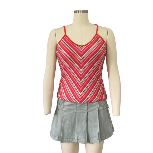 Y2K Chevron Tank Top by Tinsel - Picture 3 of 4